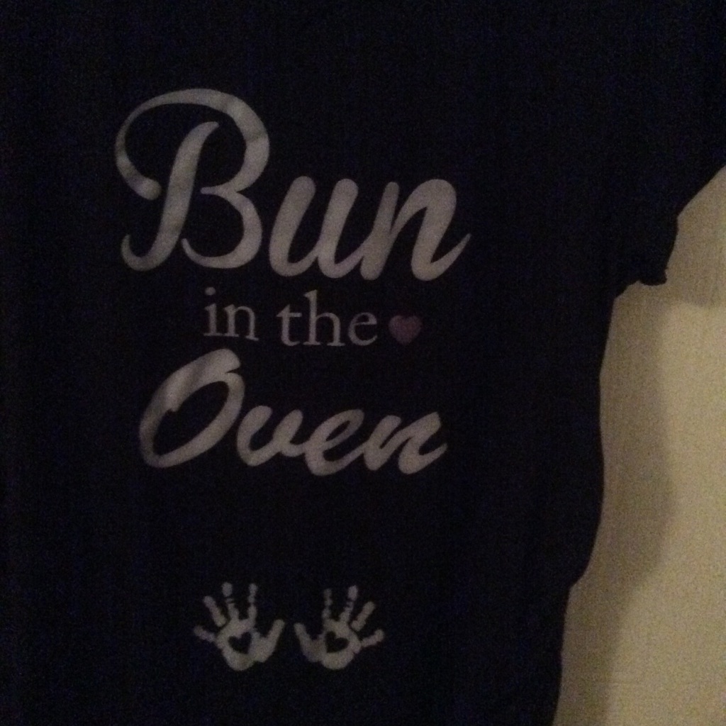 Bun In The Oven Xlarge Maternity Top